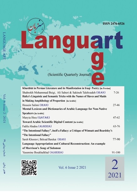 					View Vol. 6 No. 2 (2021): Language Art
				